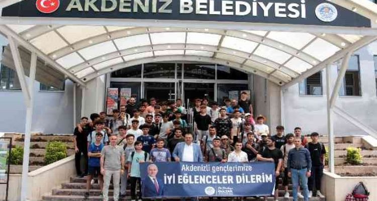 Akdeniz Belediyesinden gençlere Çanakkale ve Kapızlı gezisi