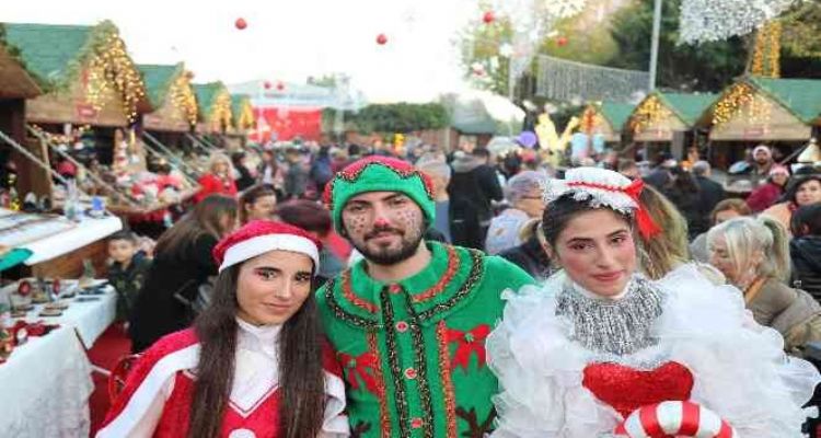 Mezitli'de yeni yıl kutlamaları başladı