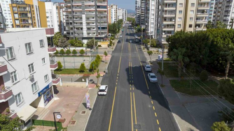 Mersin’de yollar yenileniyor