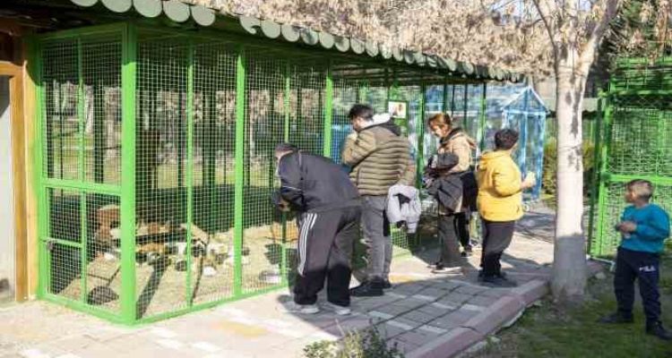 Yarıyıl tatilinde Tarsus Doğa Parkı'na yoğun ilgi