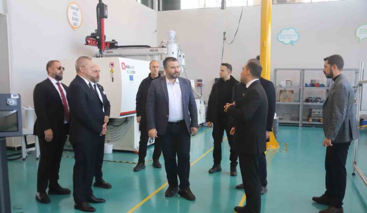 Bakan Yardımcısı İnan, MTOSB’de incelemelerde bulundu