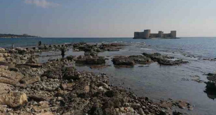 Doğu Akdeniz'de deniz çekilmesi