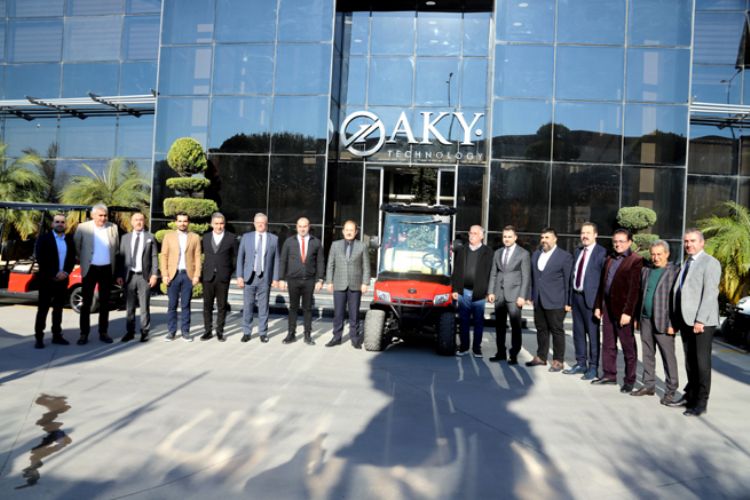 Vali Pehlivan, AKY Technology’i ziyaret etti