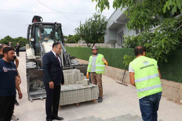 Toroslar’da yollar yenileniyor