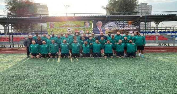TFF Grassroots C Antrenör Eğitim Programı, Mersin'de sona erdi