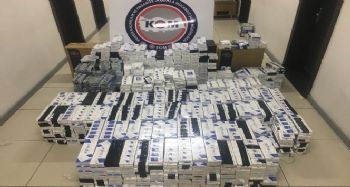 Mersin’de 12 bin 620 paket kaçak sigara ele geçirildi