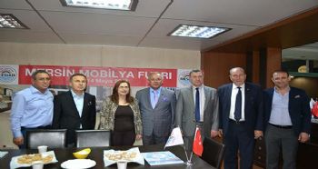 MESİAD CNR İMOB MERSİN MOBİLYA FUARINA KATILDI