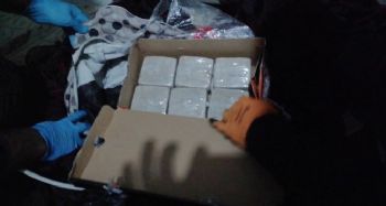 Ayakkabı kutusundan uyuşturucu çıktı