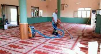 Akdeniz Belediyesinin salgınla mücadele çalışmaları sürüyor