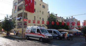 Şehit ateşi Mersin'e düştü