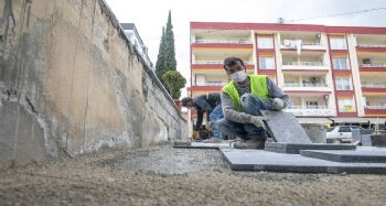 Mersin'de yol çalışmaları sürüyor