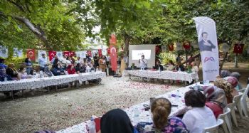 Mersin'de Gönüllü Katılım Toplantılarının ikinci turu başladı