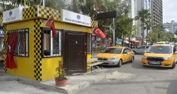 MERSİN’DE TAKSİ DURAKLARI YENİLENİYOR