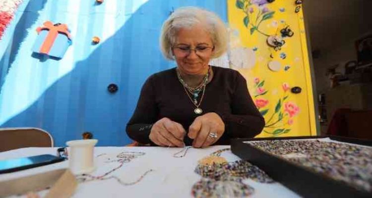 Mezitli Belediyesi Sanat Çarşısı Sevgililer Gününe hazır