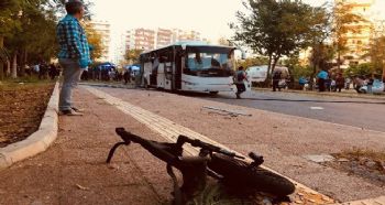 MERSİN’DE POLİS SERVİS ARACINA BOMBALI SALDIRI