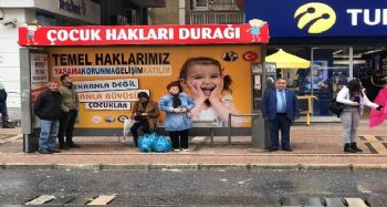 Mersin'de ‘çocuk hakları durağı’nın ikincisi de hizmete girdi