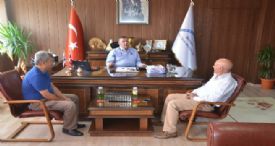 BAŞKAN AYDIN’DAN MİLLİ EĞİTİM MÜDÜRÜ KOCA’YA ZİYARET