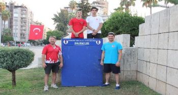 Türkiye'nin ilk milli parkur sporcusu Dünya Kupası'nda finale kaldı