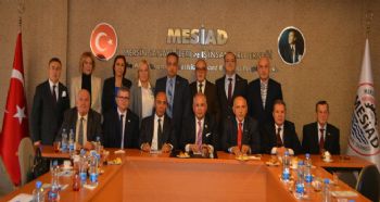 MERSİN EMNİYET MÜDÜRÜ ŞAHNE MESİAD’ I ZİYARET ETTİ
