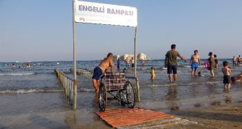 Mersin'de engelsiz tatil