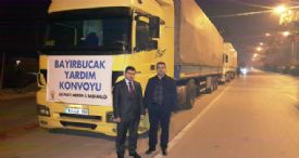 YARDIM TIRLARI YOLA ÇIKTI