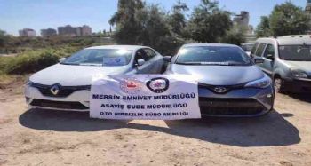 Kiraladıkları otomobilleri parçalamışlar