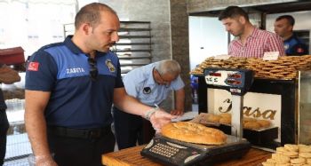 Erdemli Belediyesi'nden fırınlara denetim