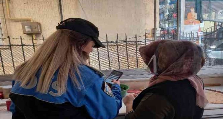Polis 'KADES' konusunda vatandaşı bilgilendiriyor
