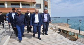 BAKAN ELVAN, SİLİFKE’DE İNCELEMELERDE BULUNDU