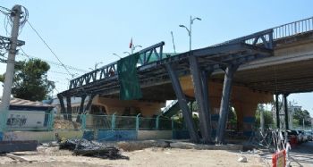 Büyükşehir Belediyesi, Tarsus'taki Sunay Atilla Üstgeçidini yeniliyor