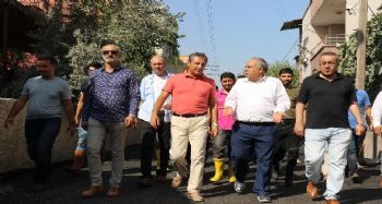 AKDENİZ İLÇESİNE 2 YILDA 60 MİLYON LİRALIK ALT YAPI YATIRIMI