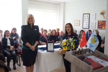 Mersin Melemez köyünden Cemile Şen’e  “İçel Soroptimist Kulübü 2019 Yılın Kadını Ödülü”