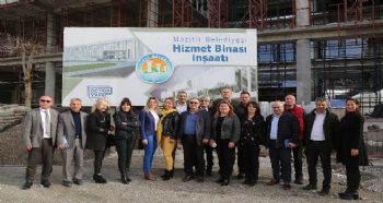 Mezitli’de daire müdürleri projeleri yerinde inceledi