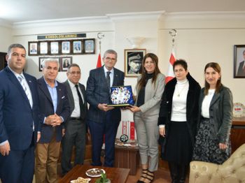 MESİAD’DAN K.K.T.C. BAŞKONSOLUSU ZALİHE MENDELİ’YE ZİYARET