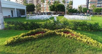 Mersin Büyükşehir Belediyesinin nikah salonu hizmete açıldı