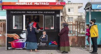 Büyükşehir Belediyesi 11 noktada ‘Mahalle Mutfak Büfesi’ kurdu