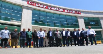 BAŞKAN NUHOĞLU: SARP SINIR KAPISI’NIN KAPASİTESİ 900’E ÇIKACAK