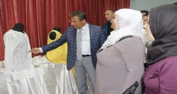 ÇAY MAHALLE EVİ KURSİYERLERİNDEN RENKLİ SERGİ