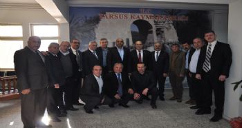 BAŞKAN DİNÇER’DEN TARSUS KAYMAKAMI YÜKSEL ÜNAL’A ZİYARET