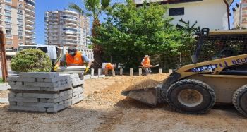 Kısıtlamayı fırsata çevirip Mezitli'yi güzelleştirmek için çalıştılar