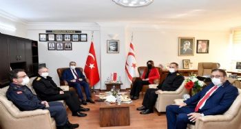 Vali Su, KKTC Mersin Başkonsolosu Mendeli'yi ziyaret etti
