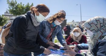 Mersin'de ‘Evimiz Atölye’ projesi kadınlara güç verdi