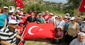 ATATÜRK VE 19 MAYIS İÇİN DOĞAYA YÜRÜDÜLER