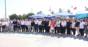 Mersin'de CHP'nin 96'ıncı kuruluş yıl dönümü törenle kutlandı