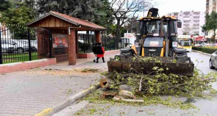 Mersin Büyükşehir Belediyesi ‘fırtına’ uyarısına karşı teyakkuzda