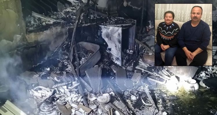 Bir faili meçhul daha çözüldü: Yangında öldükleri sanılıyordu, emekli çift cinayete kurban gitmiş