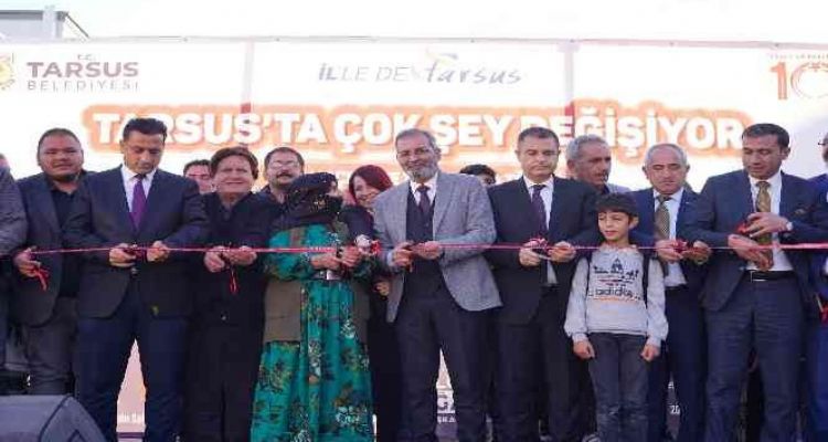 Tarsus'ta toplu açılış heyecanı