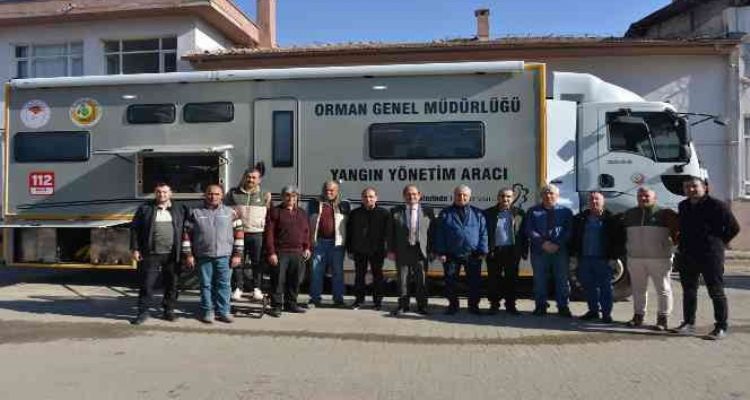 Mersin'de orman yangınları artık ‘mobil yangın yönetim aracından’ koordine edilecek