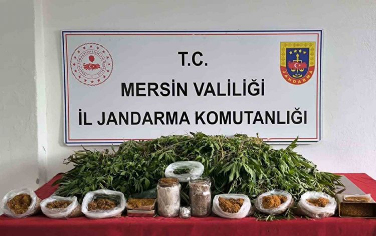 Mersin’de uyuşturucu operasyonu