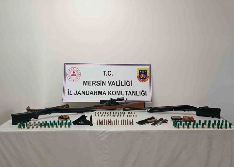 Mersin’de silah kaçakçılığı operasyonu: 1 gözaltı